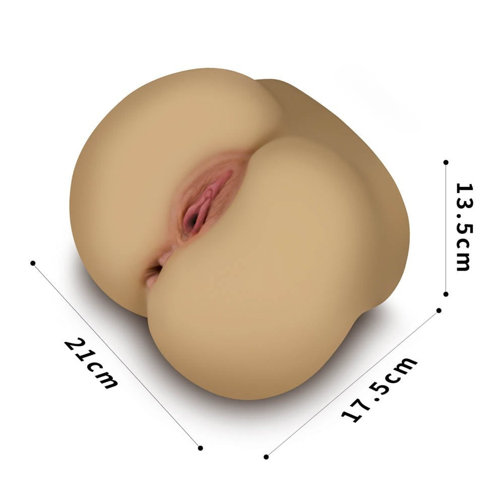 Streetgirl's 4 - Masturbator Realistic cu Vagin si Anus, 2,4 Kg, 16x19,5 cm