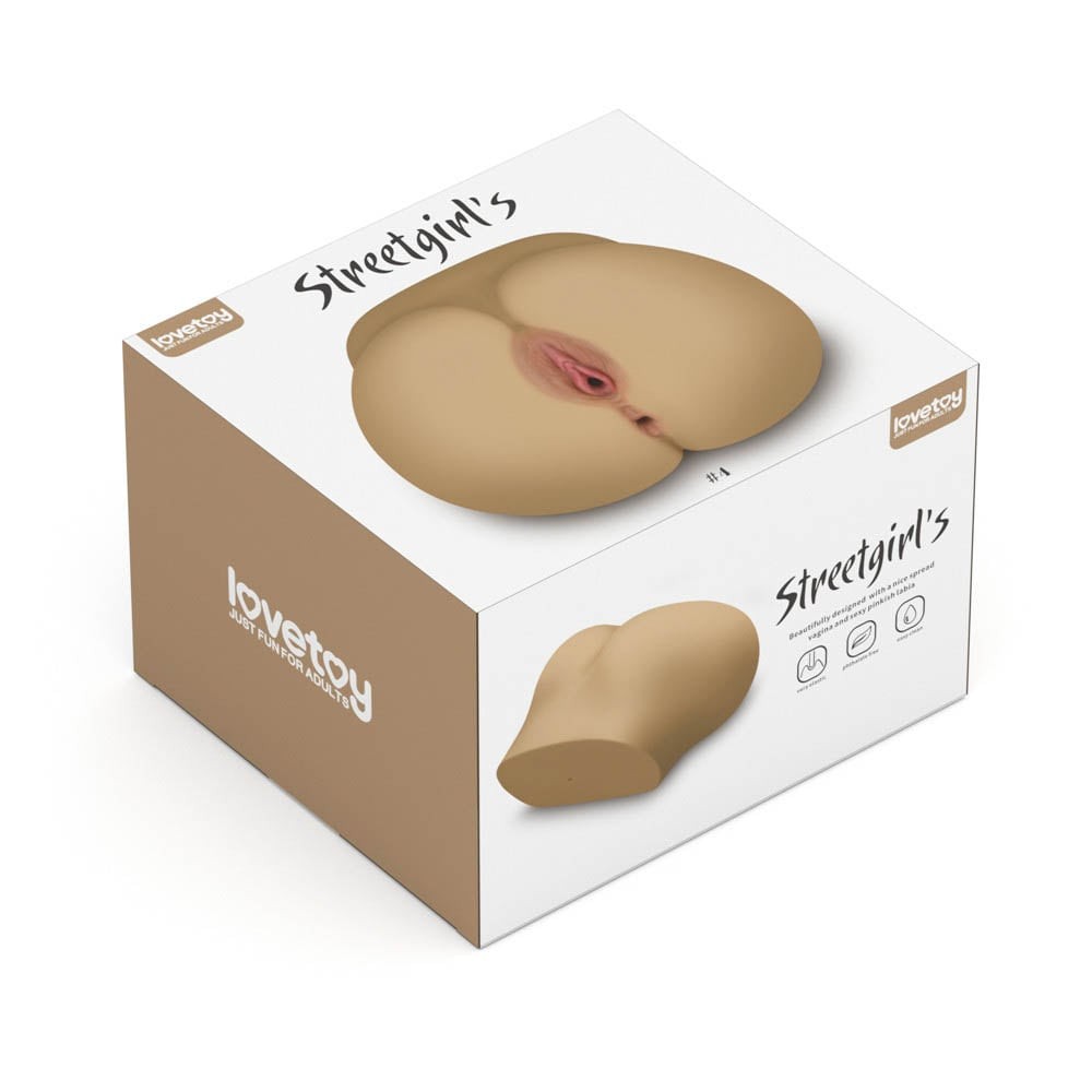 Streetgirl's 4 - Masturbator Realistic cu Vagin si Anus, 2,4 Kg, 16x19,5 cm - detaliu 7