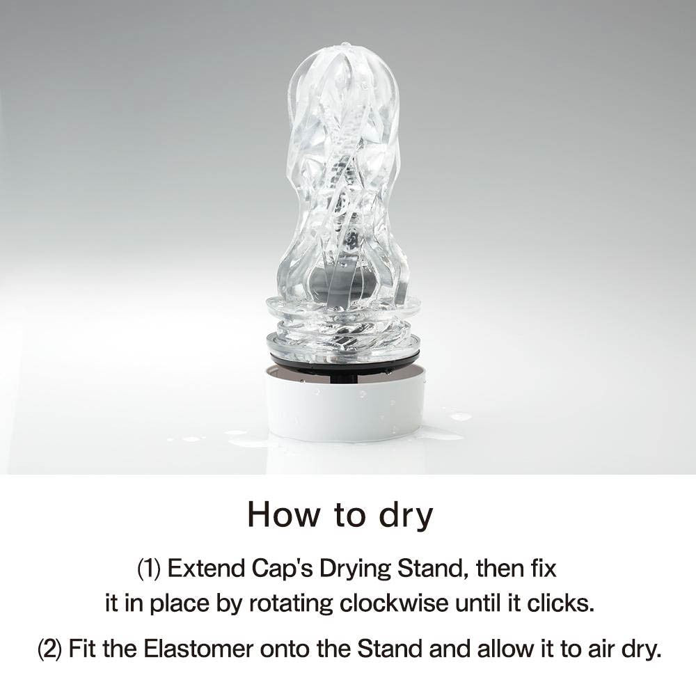 TENGA AERO SILVER RING - Masturbator cu Aspiratie si Vibratii, 17,2 cm - detaliu 1