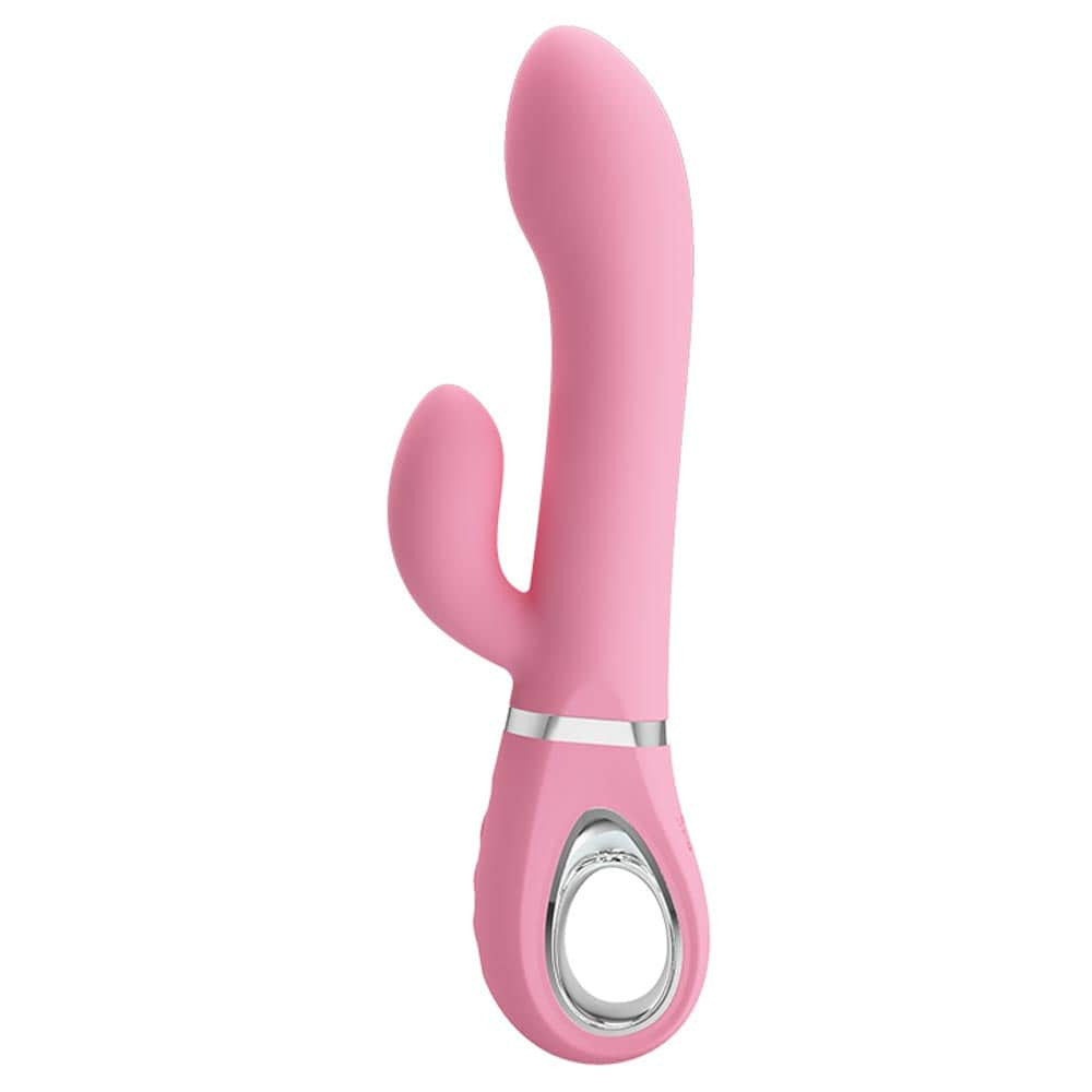 Ternence - Vibrator iepuraș, roz, 19.6 cm