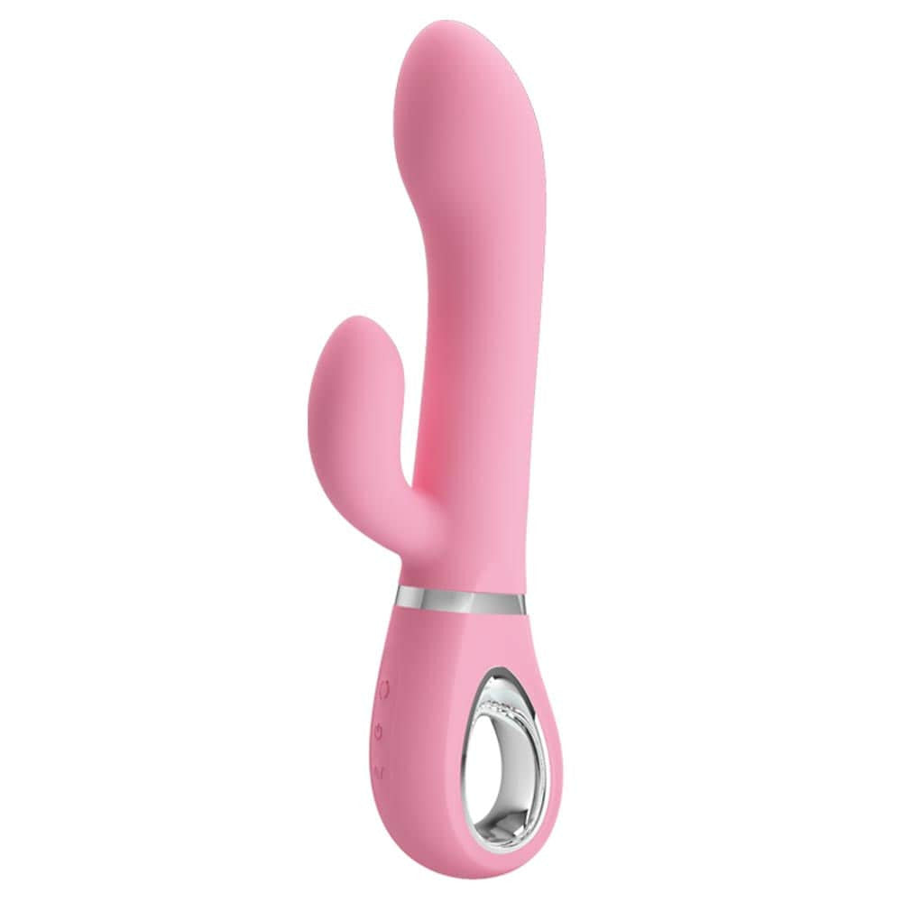 Ternence - Vibrator iepuraș, roz, 19.6 cm - detaliu 4