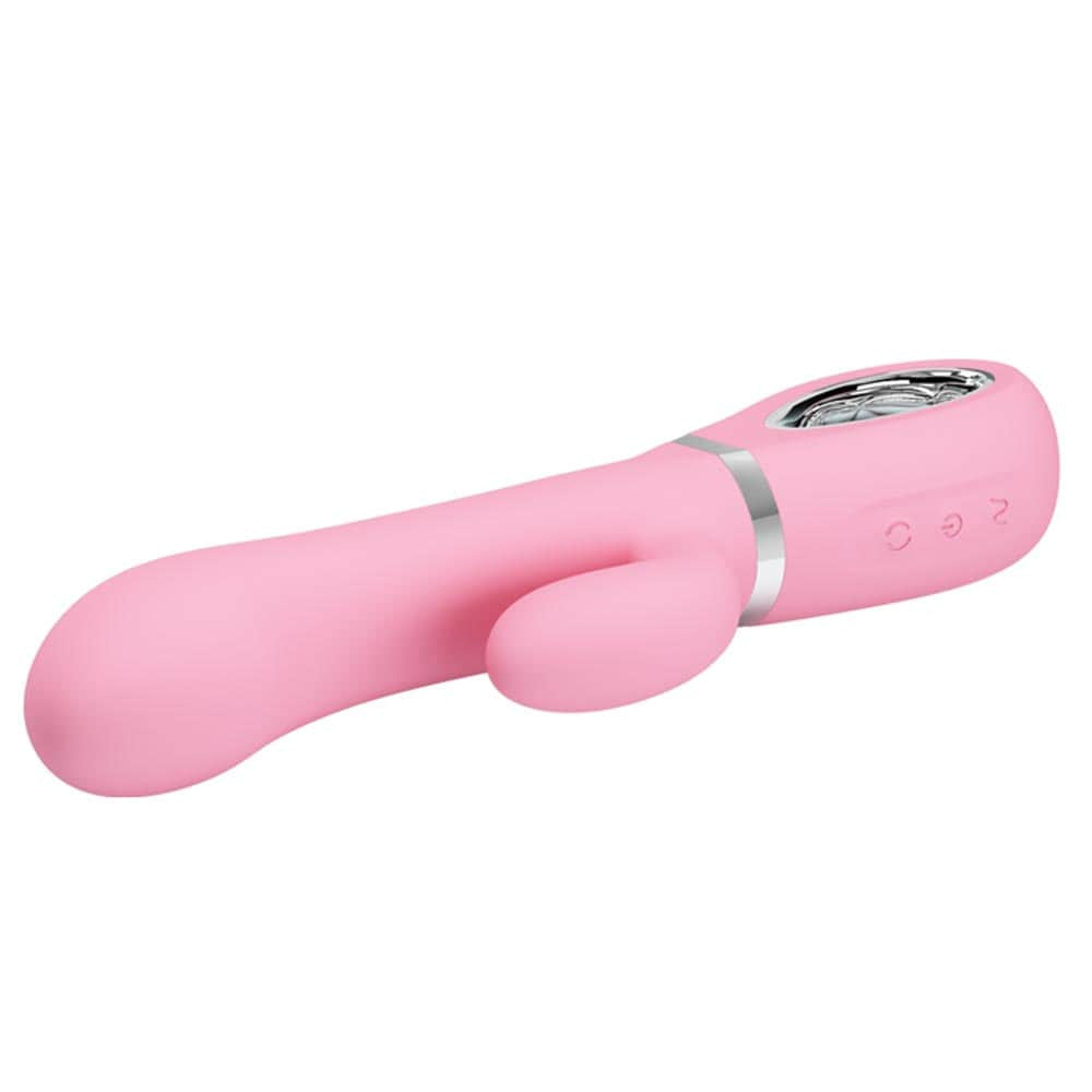 Ternence - Vibrator iepuraș, roz, 19.6 cm - detaliu 6