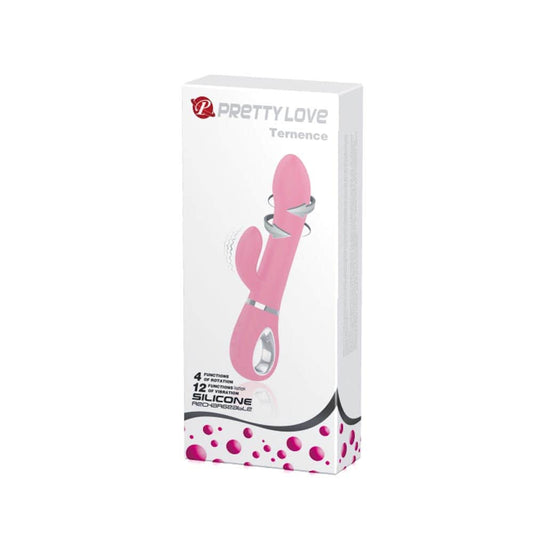 Ternence - Vibrator iepuraș, roz, 19.6 cm - detaliu 8