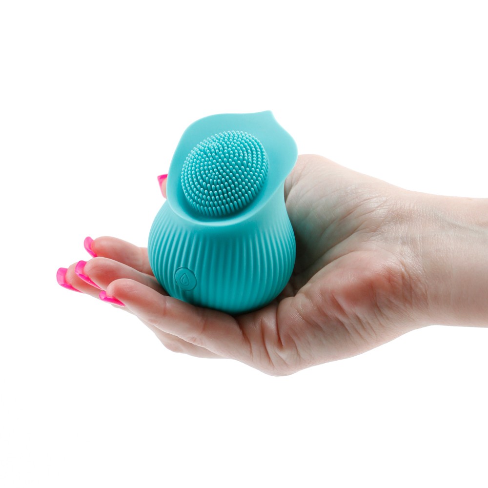 The Bloom - Stimulator clitoris, albastru - detaliu 1