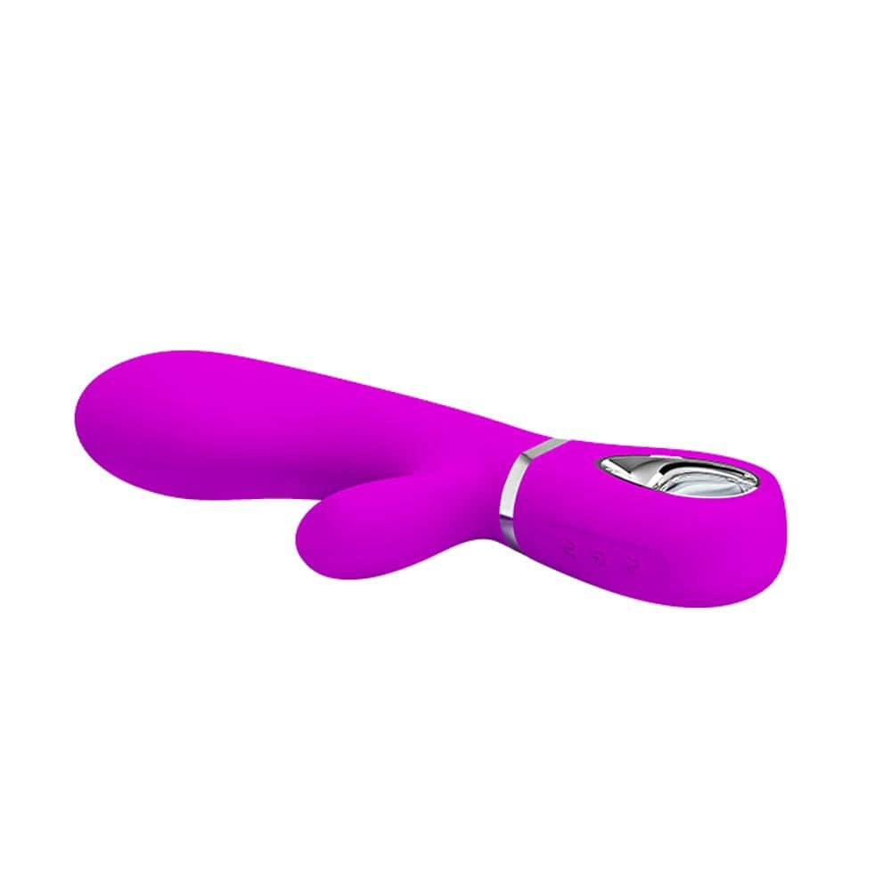 Thomas - Vibrator iepuraș, mov, 20.5 cm - detaliu 7