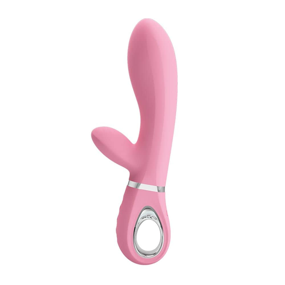 Thomas - Vibrator iepuraș, roz, 20.5 cm - detaliu 7
