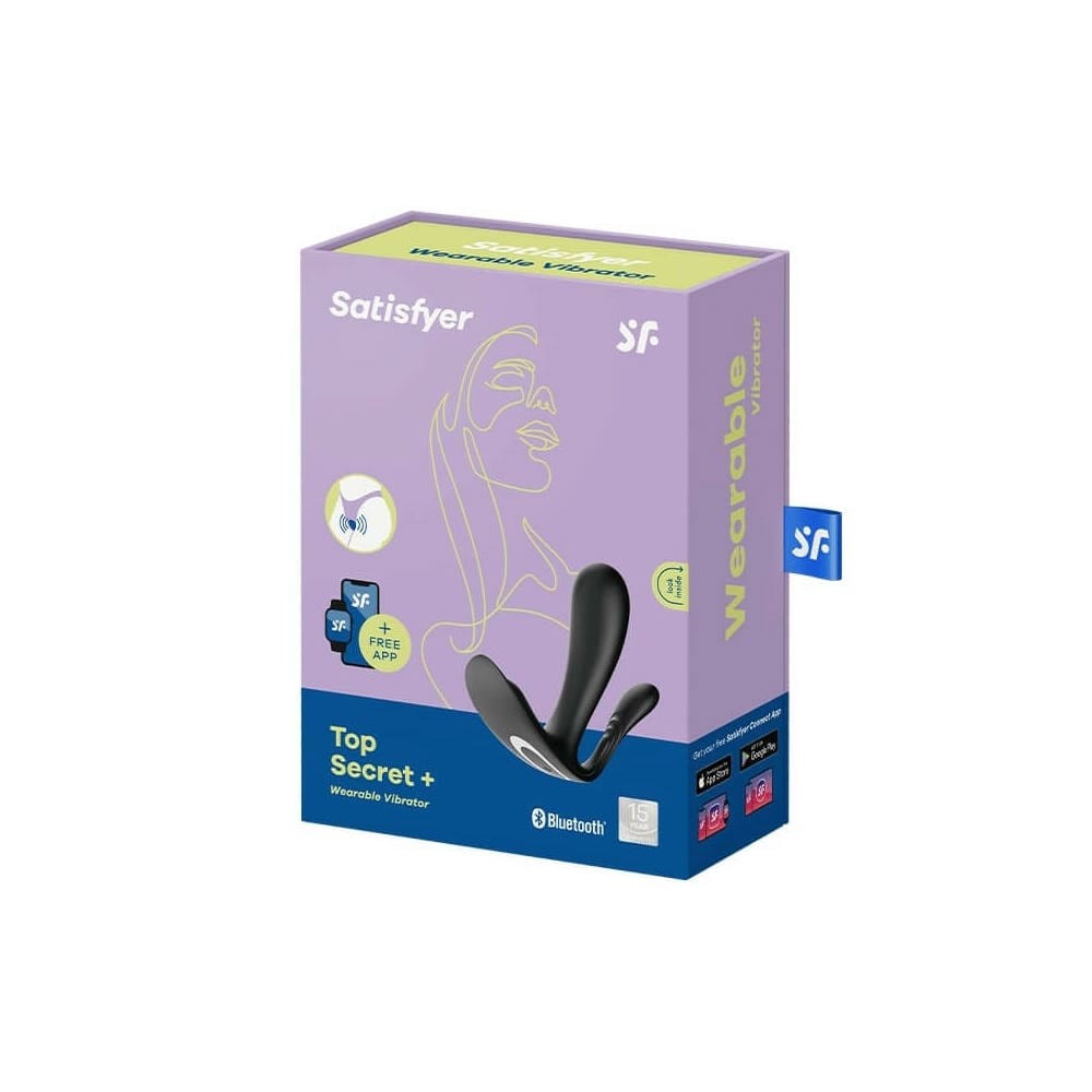 Top Secret+ - Vibrator portabil, negru,  - detaliu 5