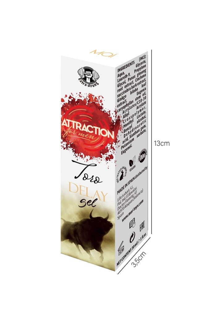 Toro - Gel potență, 30 ml - detaliu 5