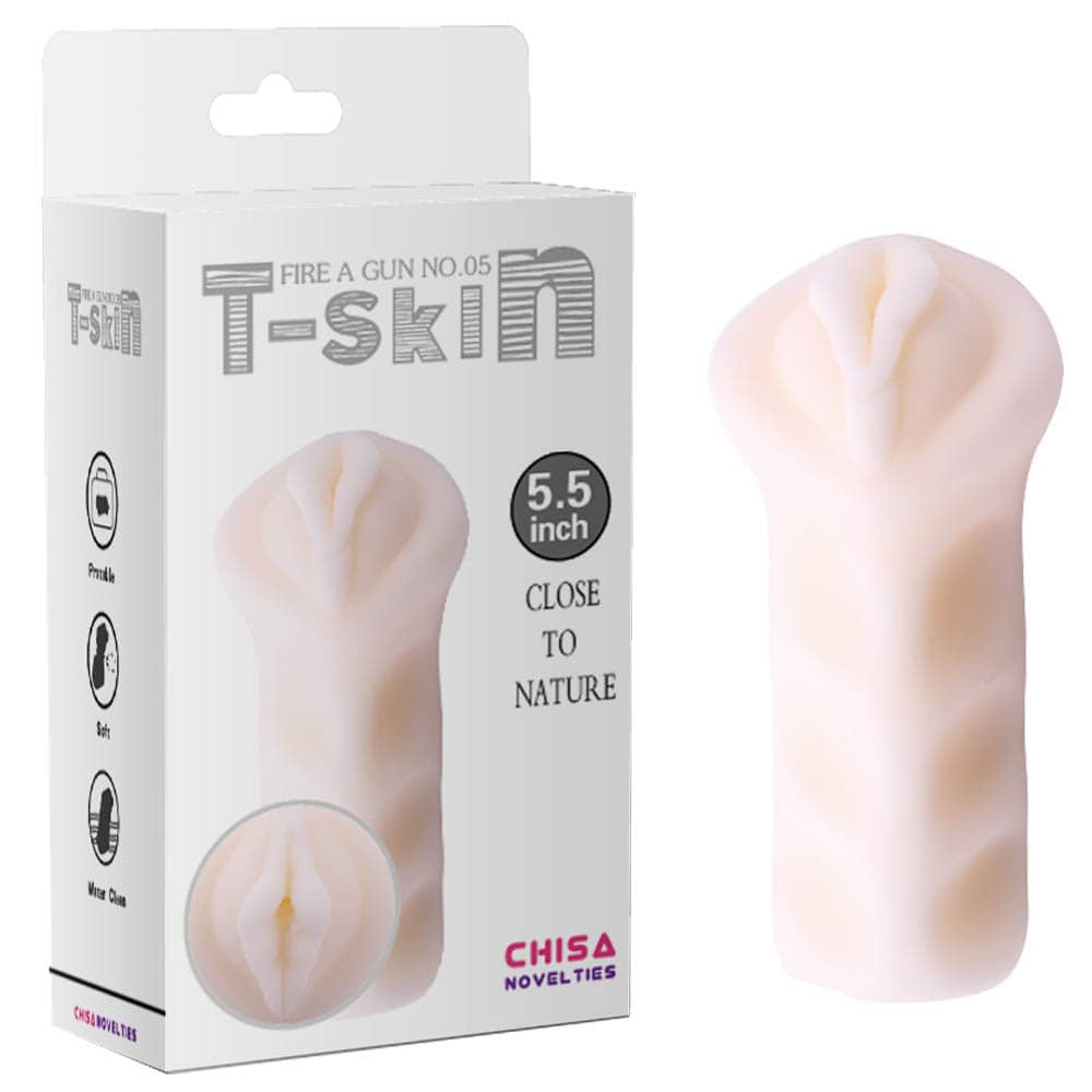 Trage cu Pistolul! - Masturbator Forma Vagin 12.5 cm