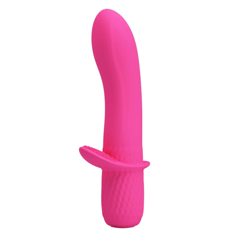 Troy - Vibrator violet, 15 cm - detaliu 1