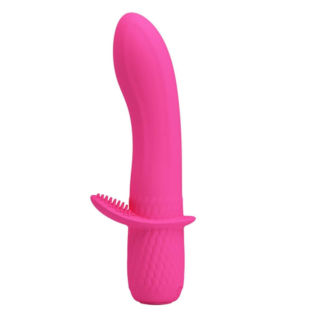 Troy - Vibrator violet, 15 cm - detaliu 4