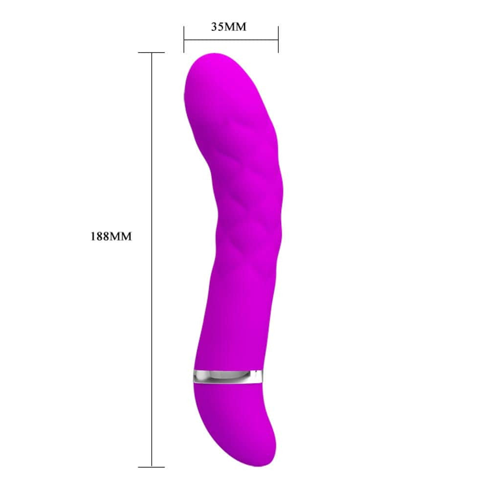 Truda - Vibrator punct G, mov, 18.8 cm