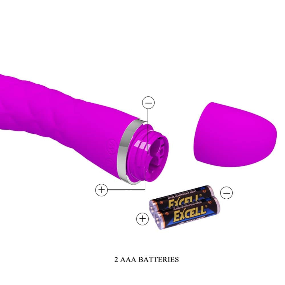 Truda - Vibrator punct G, mov, 18.8 cm - detaliu 7