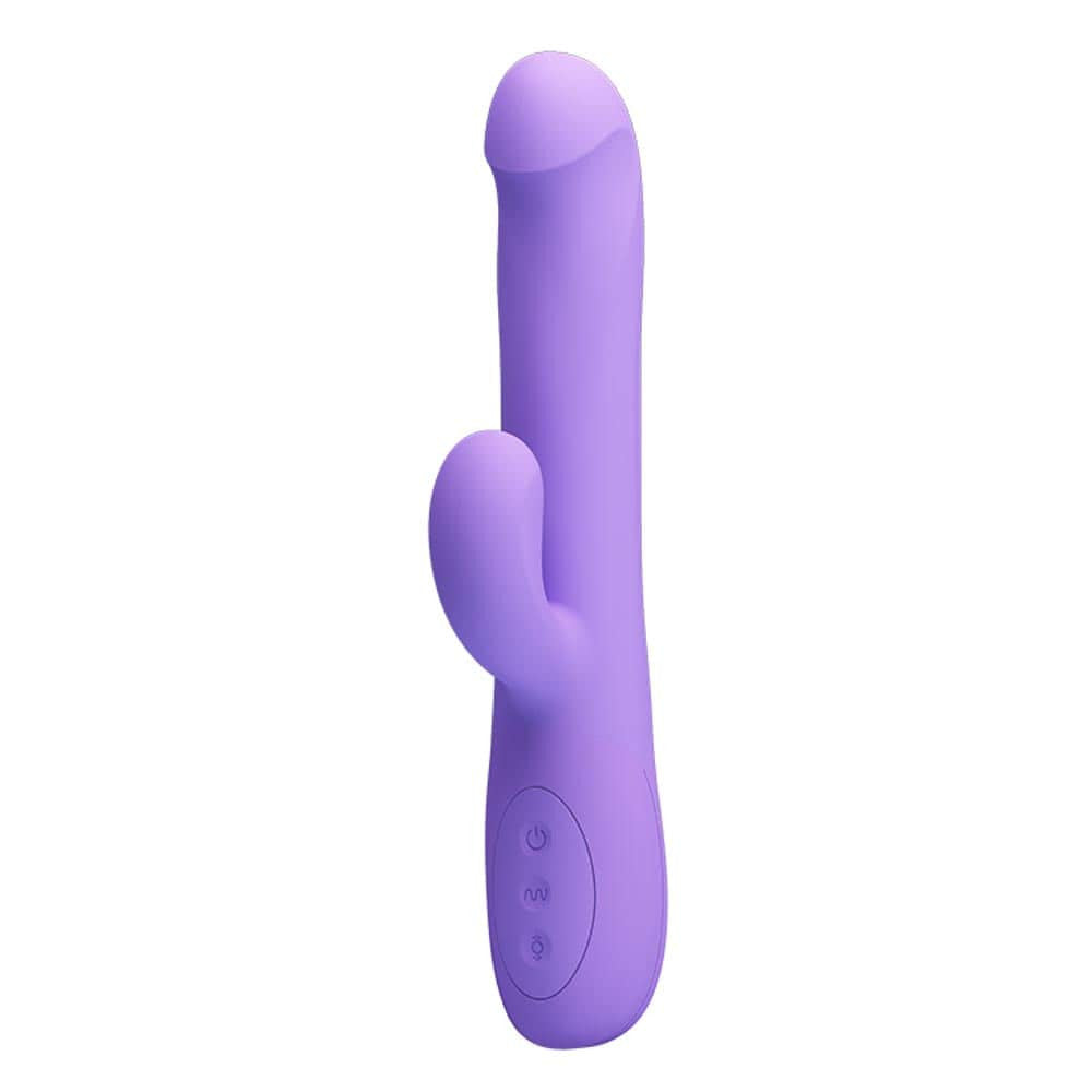 Truman - Vibrator iepuraș, mov, 23.8 cm - detaliu 1