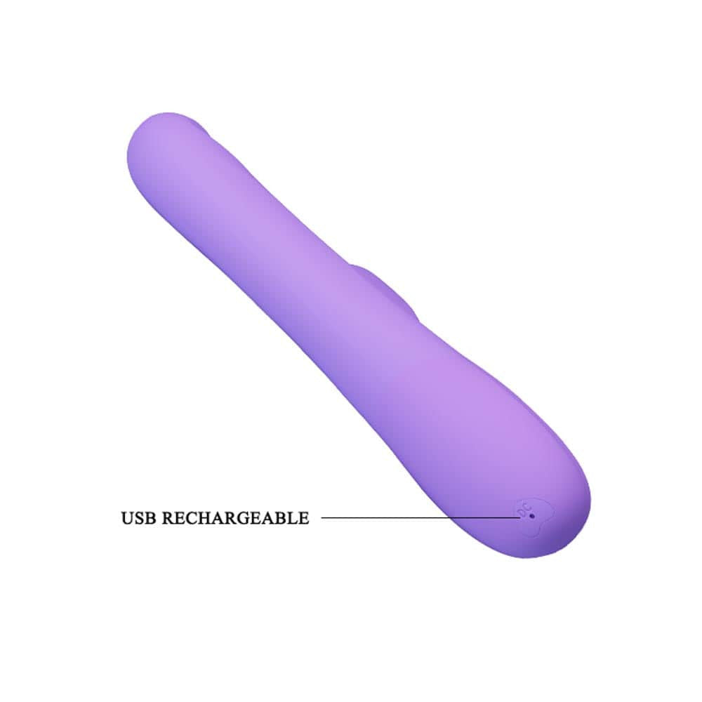 Truman - Vibrator iepuraș, mov, 23.8 cm - detaliu 2