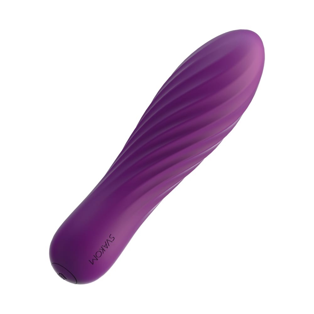 Tulip - Glonț vibrator, mov, 10.6 cm - detaliu 2