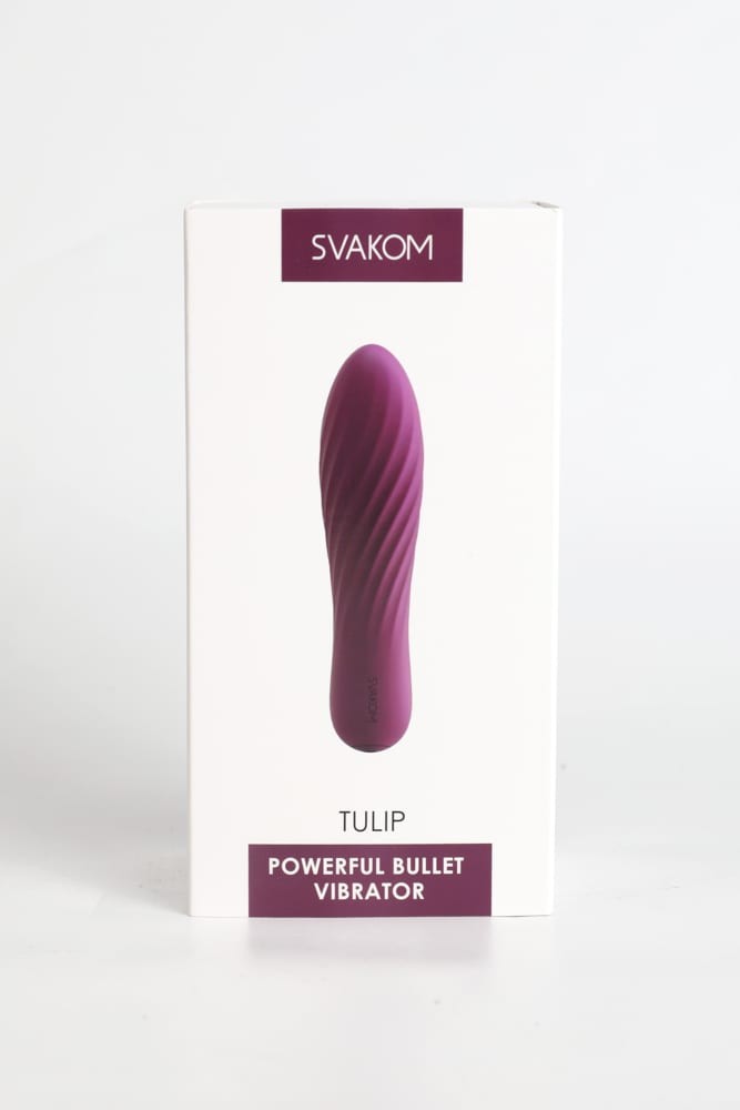 Tulip - Glonț vibrator, mov, 10.6 cm - detaliu 4