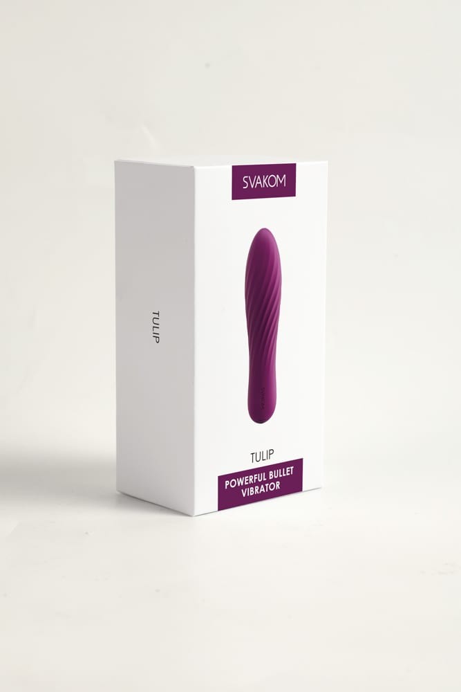 Tulip - Glonț vibrator, mov, 10.6 cm - detaliu 5
