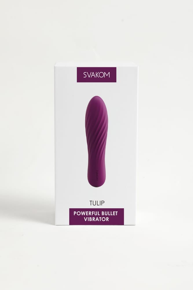 Tulip - Glonț vibrator, mov, 10.6 cm - detaliu 7
