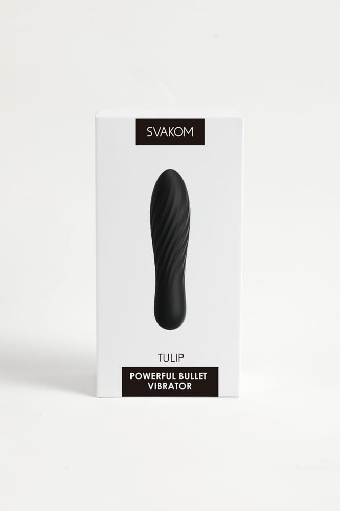 Tulip - Glonț vibrator, negru, 10.6 cm - detaliu 4