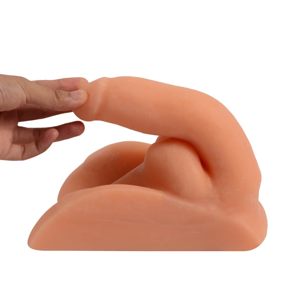Tunul lui King Kong - Dildo Realistic cu Testicule si Anus, 23 cm - detaliu 5