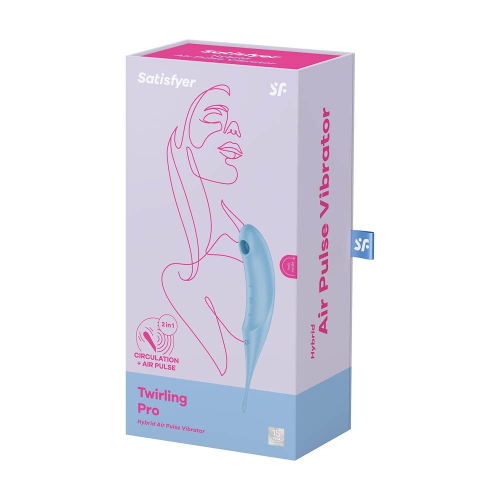 Twirling Pro - Stimulator clitoris, albastru - detaliu 6