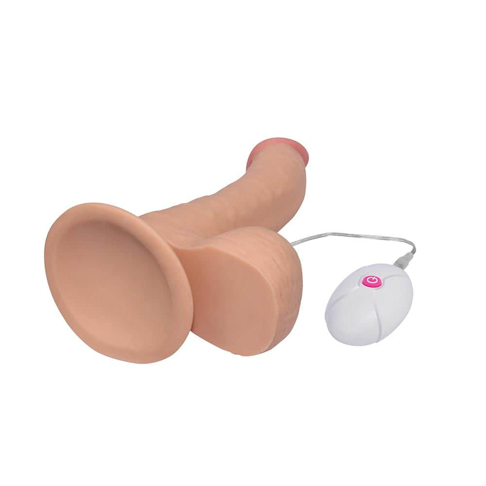 Ultra Soft Dude - Vibrator realist, 21.3 cm - detaliu 1