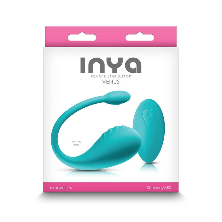 Venus - Ou vibrator punct G, albastru, 20 cm - detaliu 3