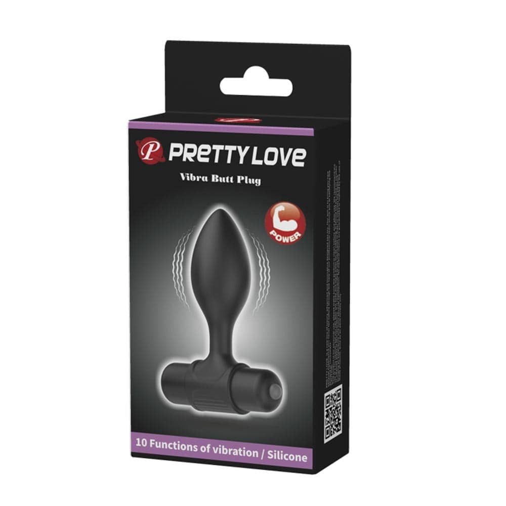 Vibra Butt Plug - Dop Anal cu Vibrații, 8.6 cm - detaliu 7