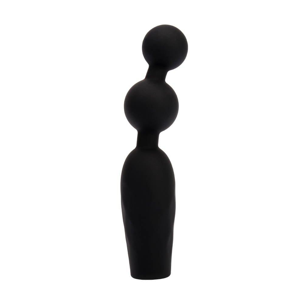 Vibrating Booty Beads - Dop Anal cu 10 Frecvente de Vibratii, 13,6 cm - detaliu 3