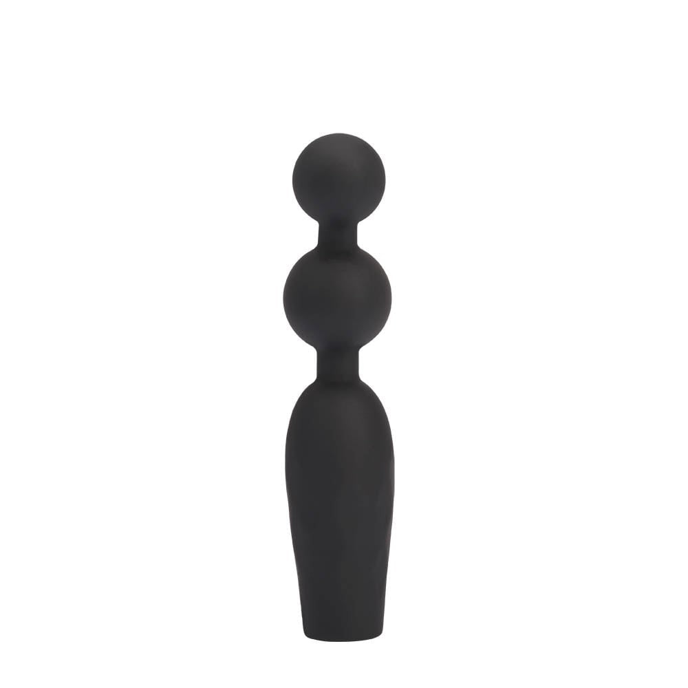 Vibrating Booty Beads - Dop Anal cu 10 Frecvente de Vibratii, 13,6 cm - detaliu 4