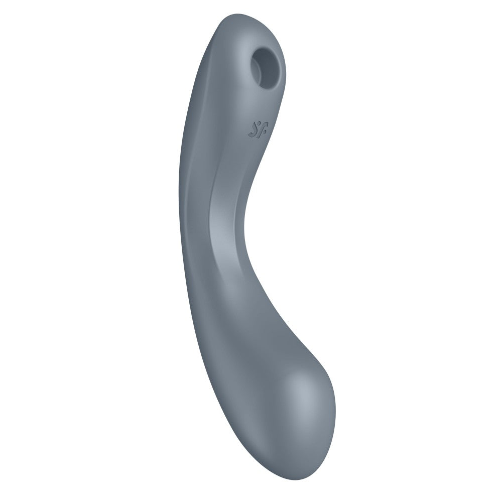 Vibrator 3 in 1 Curvy Trinity 1 bluegrey, - detaliu 7