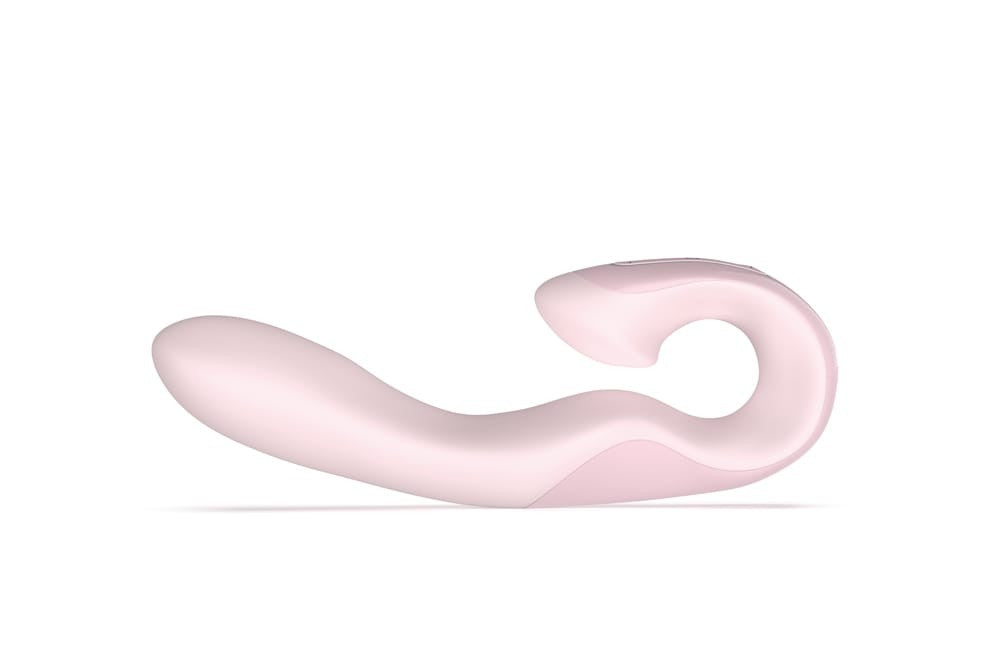 Vibrator Zini Roae SE Three-way Pleasure Roz, 19.5x3.5 cm - detaliu 10