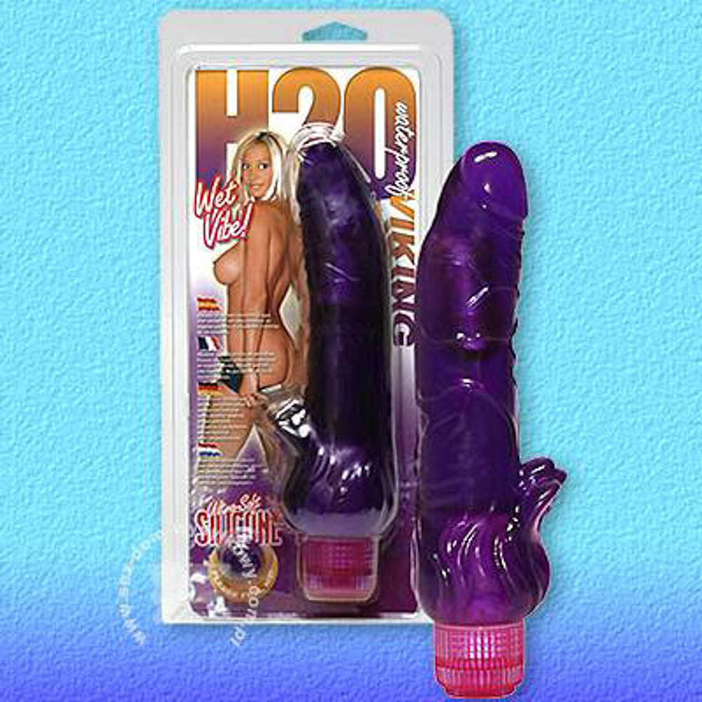 Viking Wet - Vibrator realist, mov, 23 cm - detaliu 5
