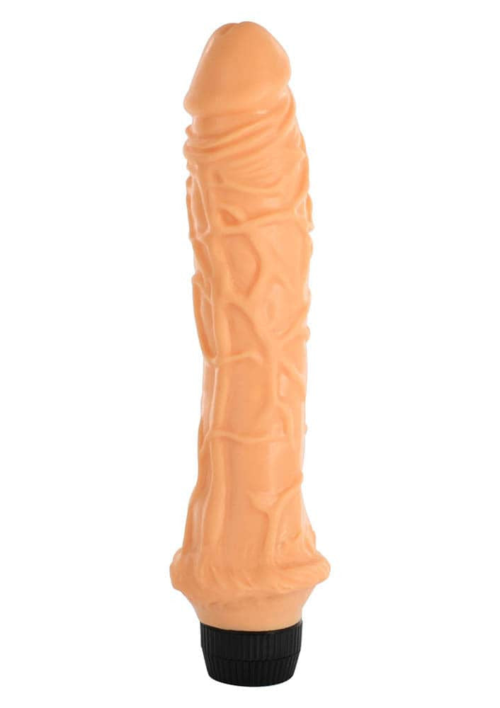 Vinyl P-Shape - Vibrator realistic, 24 cm - detaliu 2