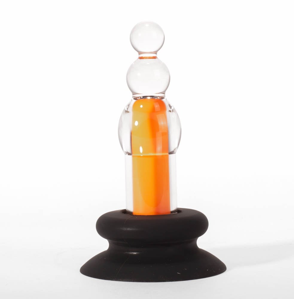 X-MEN 10 Speeds Vibrating Beaded Plug - Dop Anal cu Vibratii, 12 cm - detaliu 1