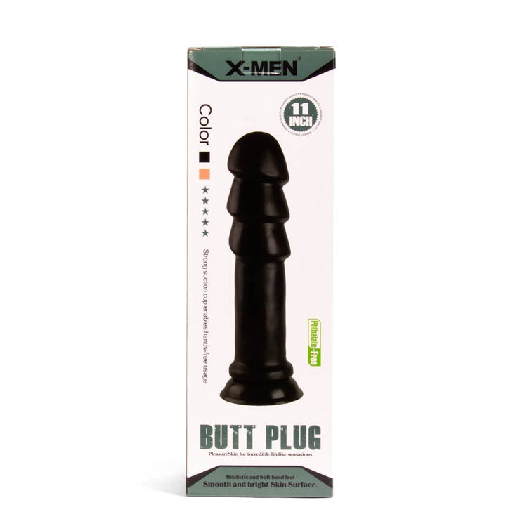 X-MEN 2 - Dop anal, negru, 28 cm - detaliu 3