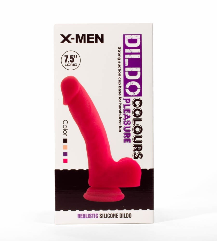 X-MEN 3 - Dildo realist, flesh, 19 cm - detaliu 6