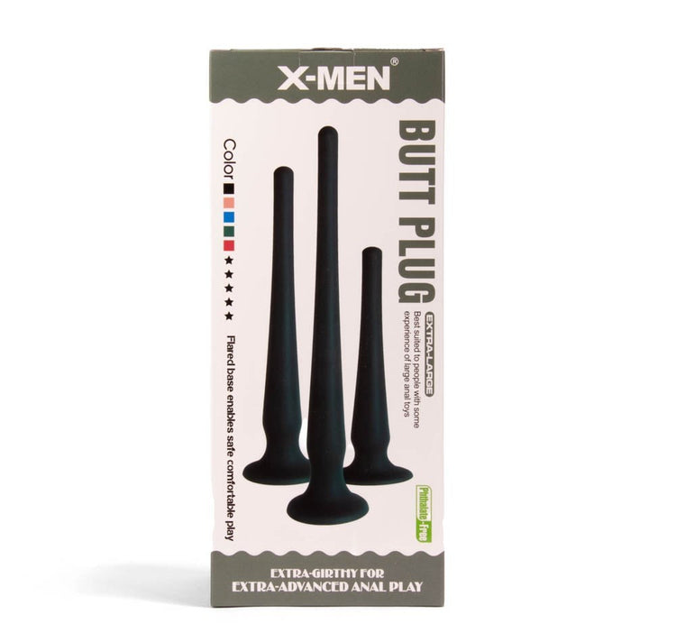 X-MEN - Dop Anal din Silicon cu Ventuză, 30 cm - detaliu 3