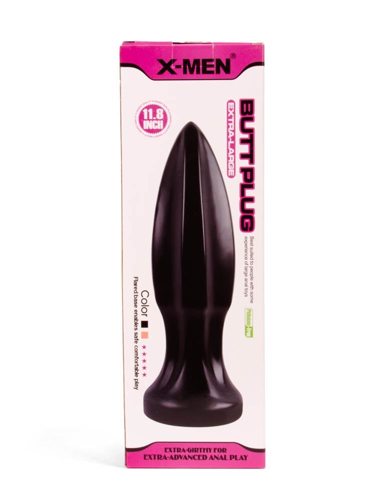 X-Men - Dop anal, negru, 30 cm - detaliu 2