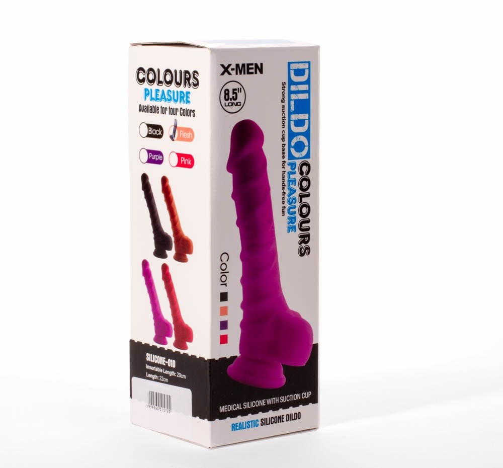 X-MEN Flesh 2 - Dildo realist, flesh, 21.6 cm - detaliu 6