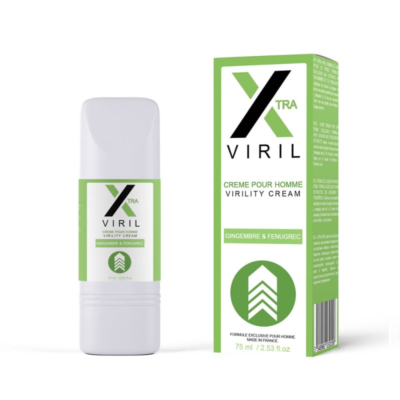 X Viril - Cremă pentru Îngrijirea Penisului, 75 ml
