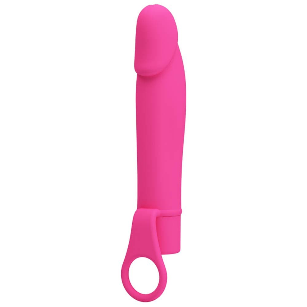 Xiucoatl - Vibrator clasic, roz, 15.3 cm
