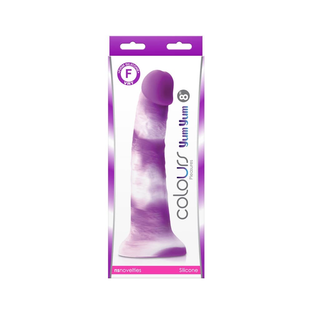 Yum Yum - Dildo realistic, mov, 20.3 cm - detaliu 1