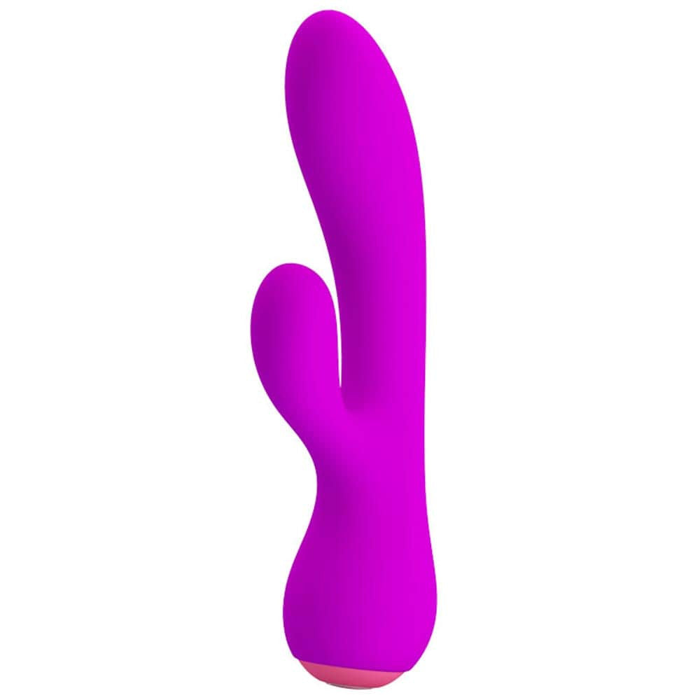 Zachary - Vibrator iepuraș, mov, 17.8 cm - detaliu 1