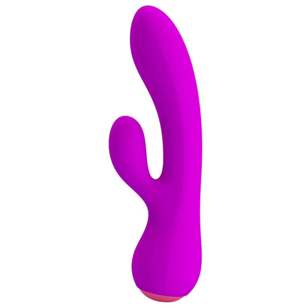 Zachary - Vibrator iepuraș, mov, 17.8 cm - detaliu 3