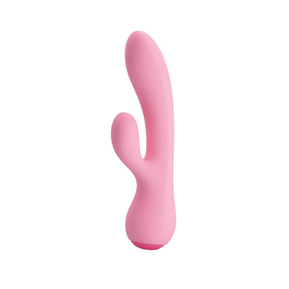 Zachary - Vibrator iepuraș, roz, 17.8 cm - detaliu 7