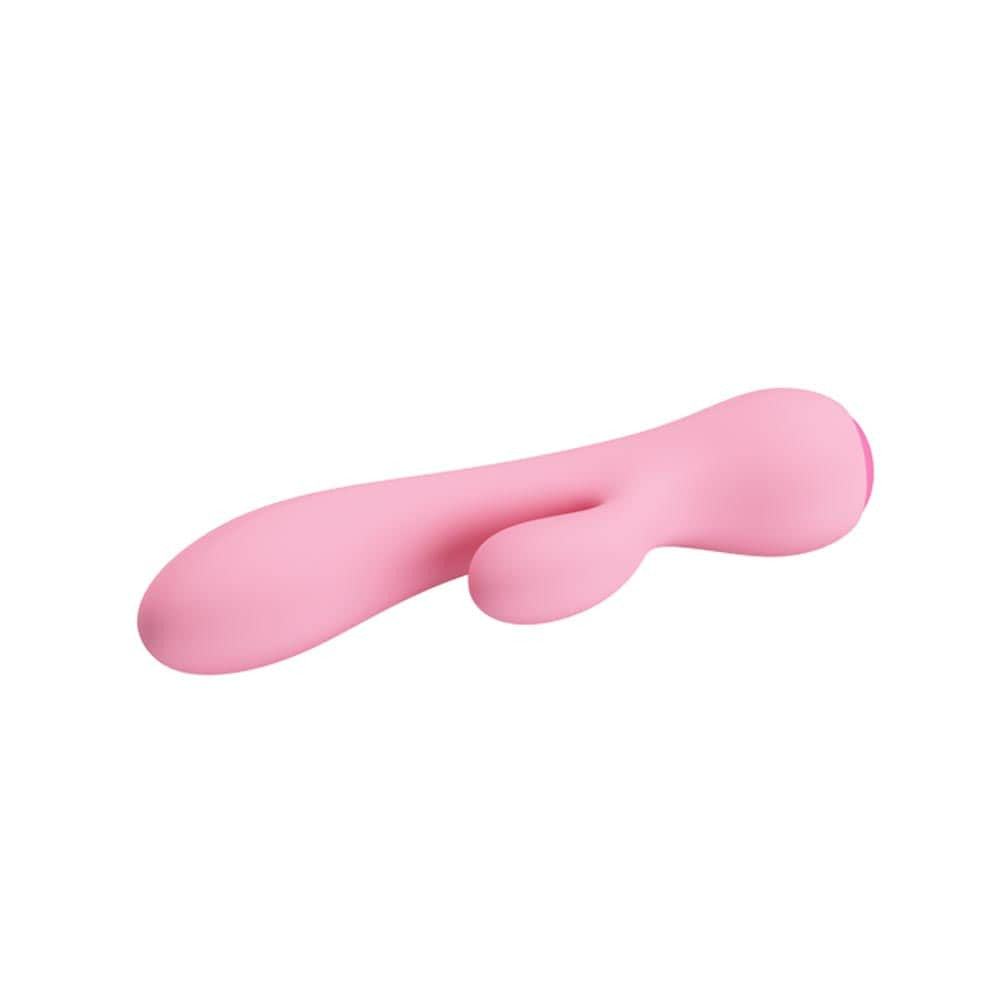 Zachary - Vibrator iepuraș, roz, 17.8 cm - detaliu 8