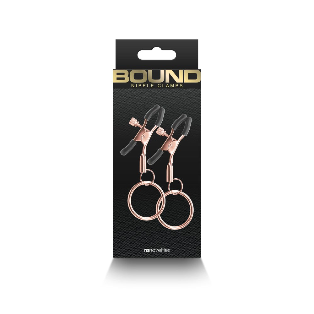 Bound - Nipple Clamps - C2- Rose Gold