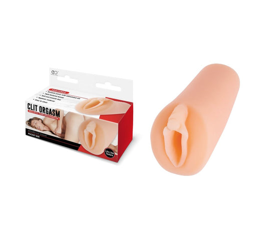 Clit Orgasm 1 - Masturbator realistic, flesh, 11.5 cm